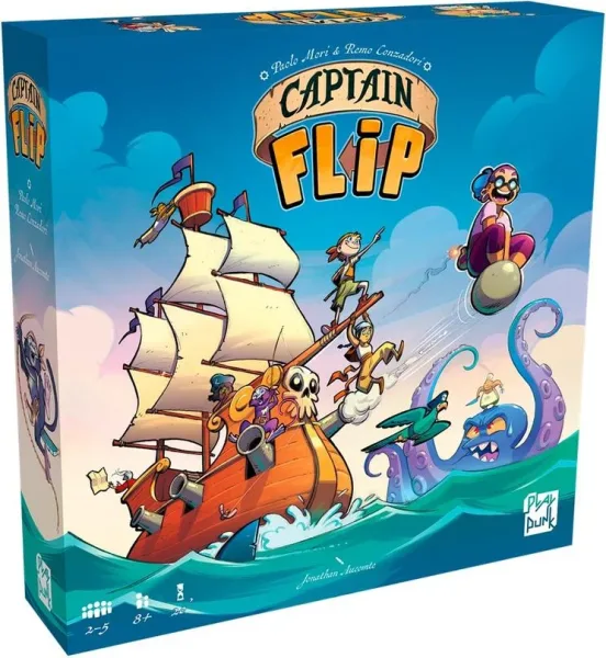 Juego de mesa captain flip