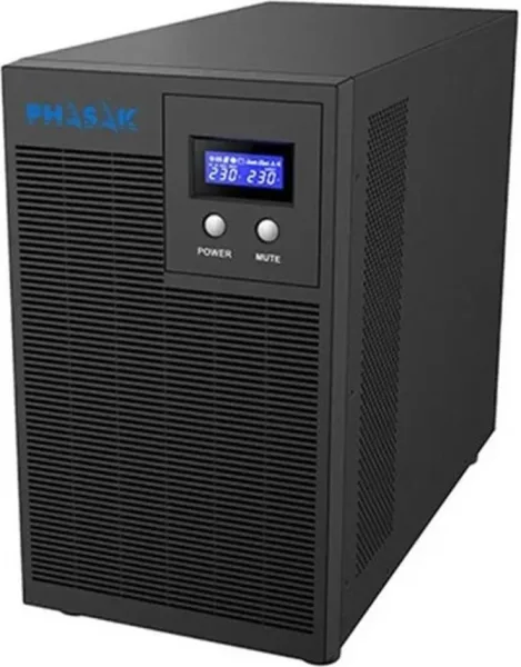 SAI Línea Interactiva Phasak Protekt 3160 VA/ 3160VA-2100W/ 6 Salidas/ Formato Torre