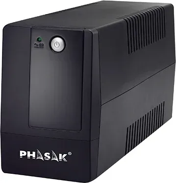 SAI Línea Interactiva Phasak Basic Interactive 800 VA/ 800VA-480W/ 2 Salidas/ Formato Torre