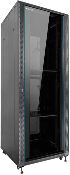 Armario rack de suelo 19 pulgadas phasak pro 42u negro 800x800 montado pho 8842