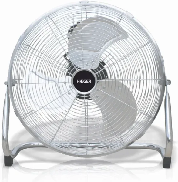 Ventilador de Suelo Semi Industrial New Tornado Plata Haeger