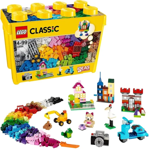 Lego classic construcciones caja ladrillos grande