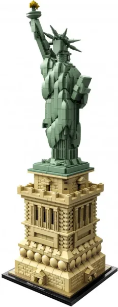 Lego construcciones arquitectura la estatua de la libertad