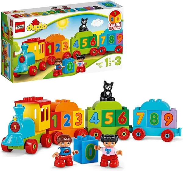 Lego duplo tren de los numeros