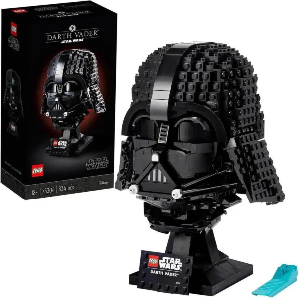 Lego construcciones star wars casco darth vader