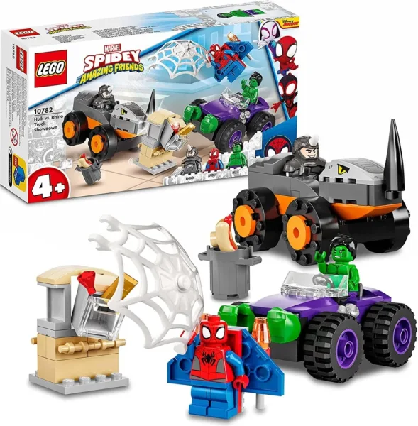 Lego marvel camiones de combate de hulk y rino