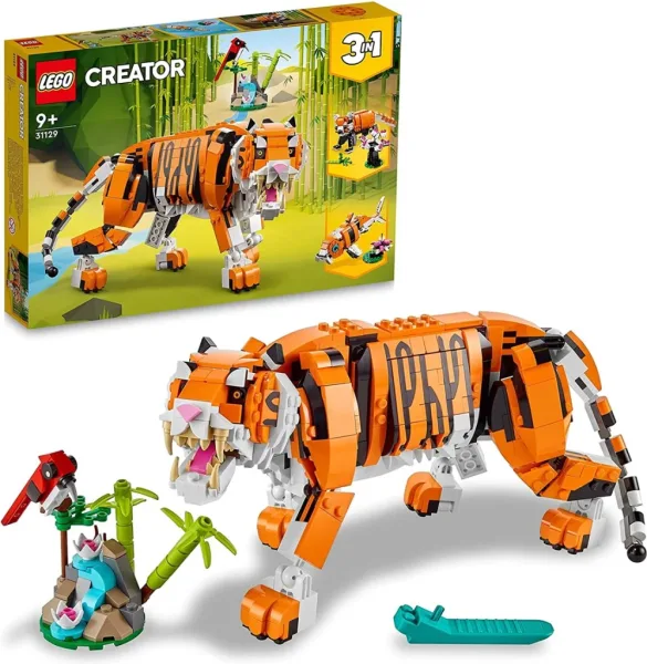 Lego creator tigre majestuoso