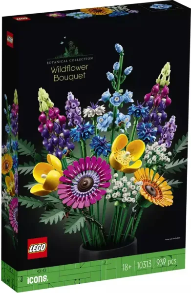 Lego botanical collection ramo de flores silvestres