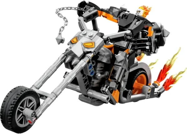 Lego marvel meca y moto del motorista