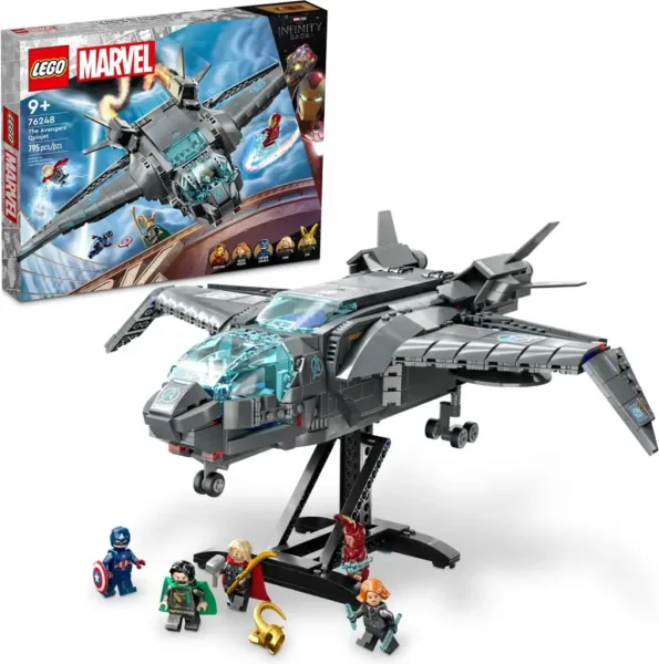 Lego marvel infinity saga quinjet de los vengadores