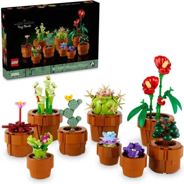 Lego plantas diminutas