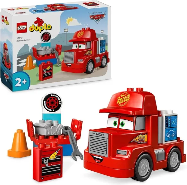 Lego duplo mack en las carreras