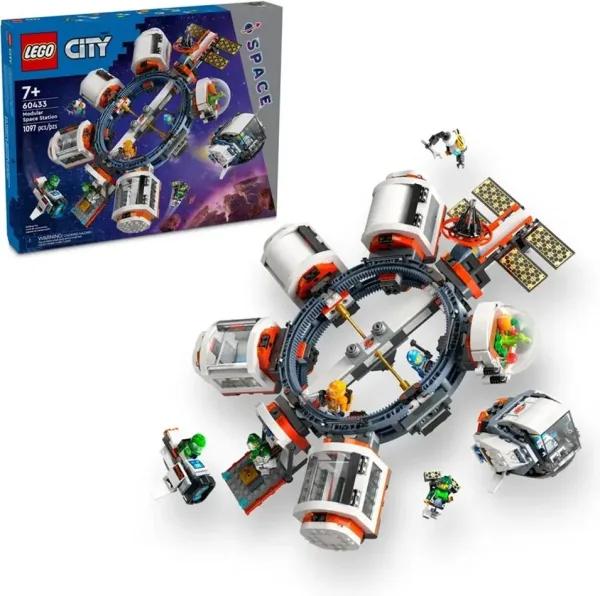 Lego city estacion espacial modular