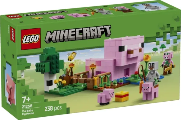 Lego minecraft la casa - cerdo bebé