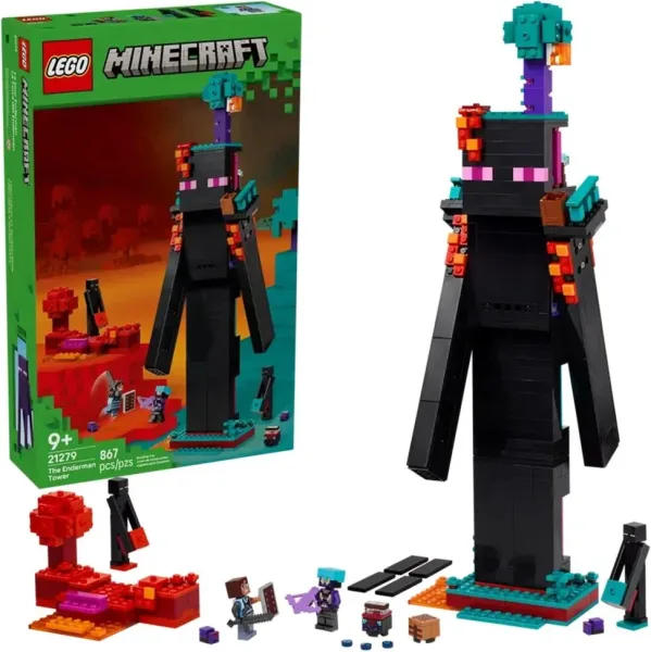Lego minecraft la torre de enderman