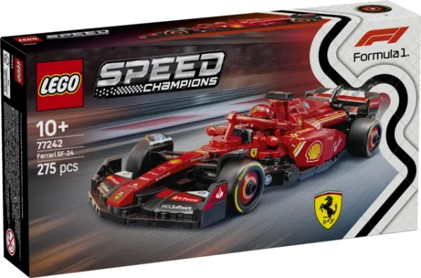 Lego speed champions formula 1 coche de carreras ferrari