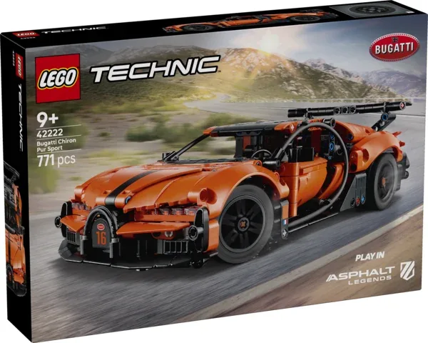 Lego hipercoche bugatti chiron pur sport