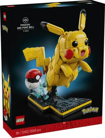 Lego pokemon pikachu y pokeball
