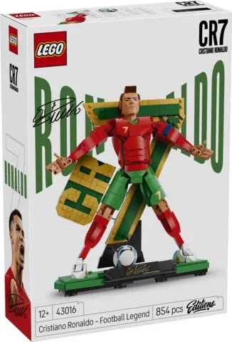 Lego leyenda del fútbol cristiano ronaldo