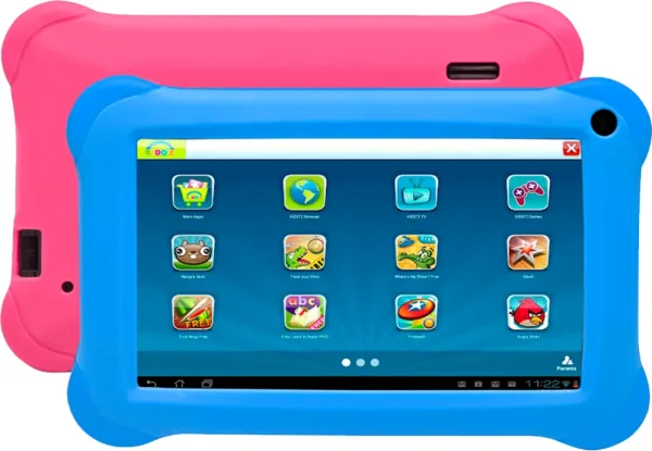 Tablet Denver 7" Taq-70352 1GB 8GB Kids Software Kidoâ´z + 2 Fundas Rosa y Azul