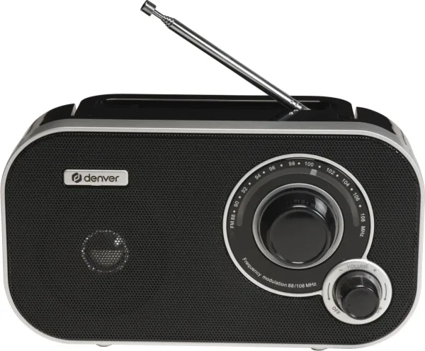 Radio Denver Fm con Sintonizacion Analagica Negra