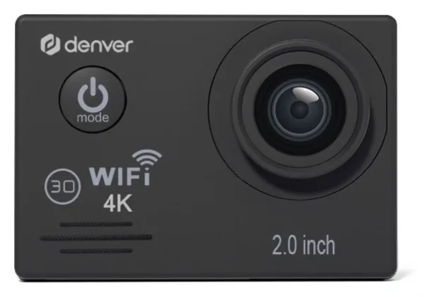 Camara de Accion Denver 4K con Funcion Wi-Fi