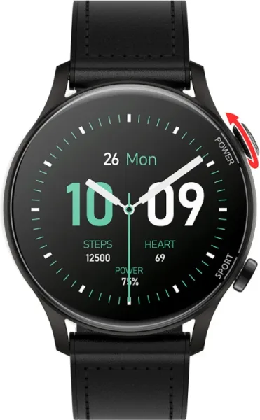Reloj smartwatch forever grand sw - 700 color negro