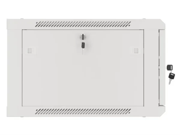 ARMARIO LANBERG MURAL RACK 19â? 6U 600X600 FLAT PACK PUERTA CRISTAL GRIS