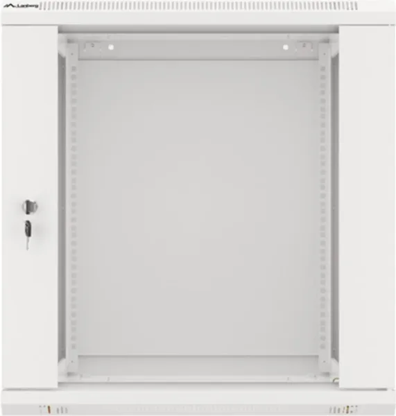 Armario rack lanberg 12u 600x600x368 auto ensamblado 19 pulgadas hasta 60kg gris