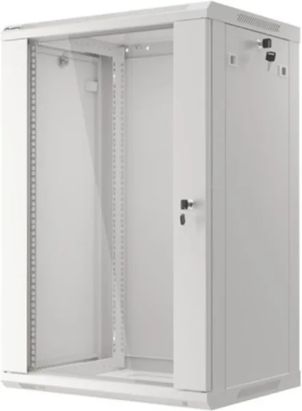 Armario Rack Lanberg Â 18U 600X450 19" Flat Pack V2 Hasta 60 Kg Gris