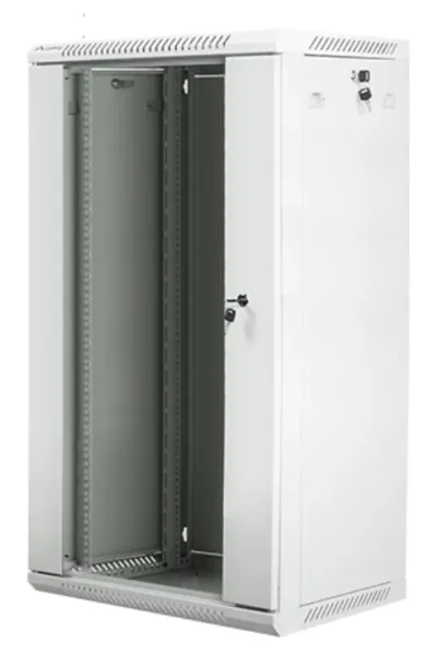Armario Lanberg Mural Rack 19" 22U/600X450 Flat Pack V2 Gris