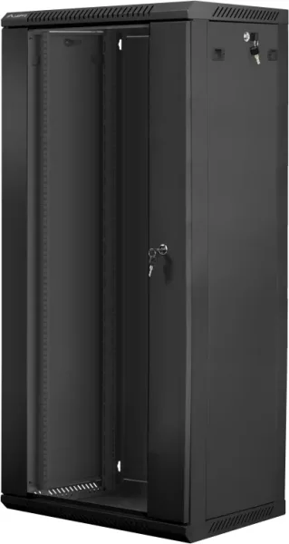 Armario Lanberg Mural Rack 19" 27U/600X450 Flat Pack V2 Negro