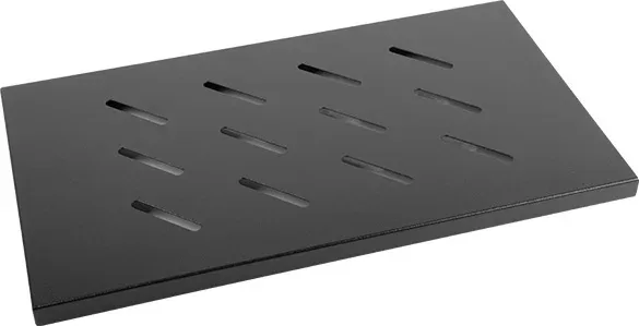Bandeja fija lanberg 1u 465x315 mm hasta 120 kg rack de 19 negro