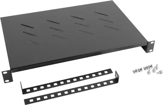 Bandeja fija 1U 465x300mm 25Kg Rack 19"