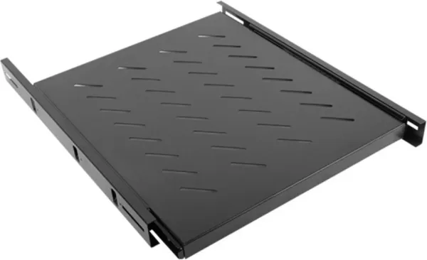 Bandeja lanberg deslizante 1u 463x550mm hasta 60kg rack de 19 pulgadas negro