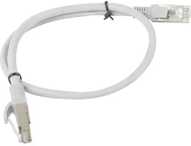 Cable Red Lanberg Latiguillo Cat.6 Utp 0.5M Gris Fluke  Passed