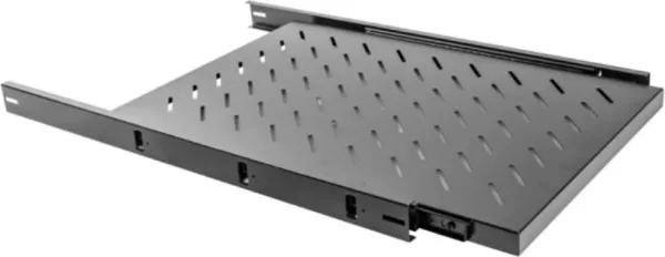 Bandeja lanberg deslizante 1u 465x750mm hasta 60kg rack 19 pulgadas negro