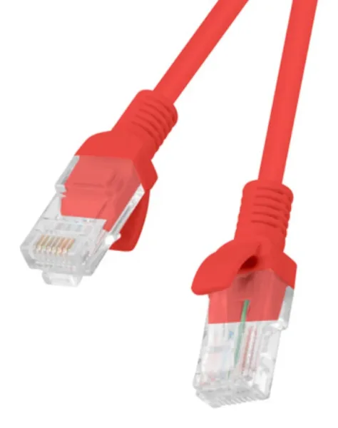 Cable Red Lanberg Cat.5E Utp 5M Rojo Fluke Passed