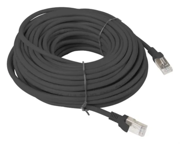 Cable Red Lanberg Latiguillo Cat.6 Utp 20M Negro Fluke Passed