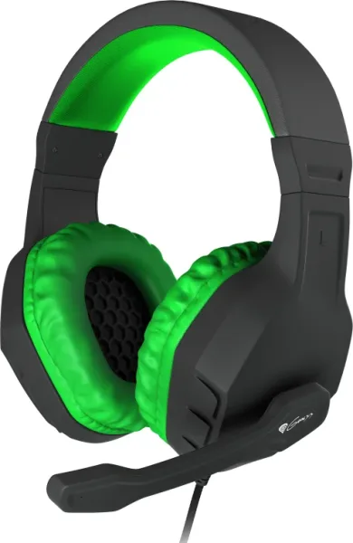 Auriculares Gaming Genesis Argon 200 2.0 Mini Jack Negro-Verde
