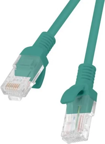 Cable red lanberg latiguillo cat.6 u - utp 1.5m verde fluke  passed