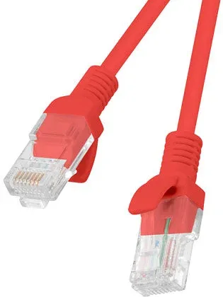 Cable Red Lanberg Latiguillo Cat.6 Utp  1.5M Rojo Fluke  Passed