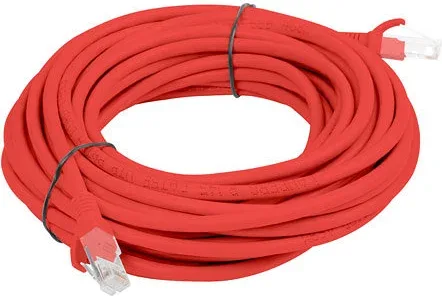 Cable Red Lanberg Latiguillo Cat.6 Utp 5M Rojo Fluke  Passed