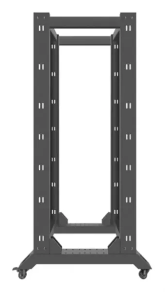 Armario Lanberg Abierto Rack 19" 32U 600X800 Negro