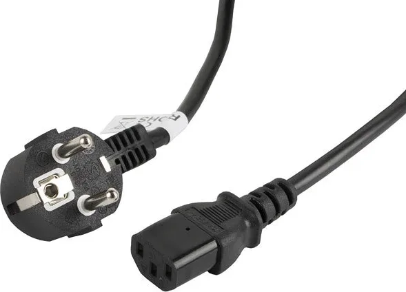 Cable de alimentacion lanberg schuko cee 7 - 7 a iec320 c13 3m