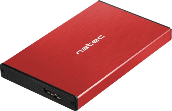Carcasa HDD Natec Rhino Go Nkz-1279 2,5" Roja