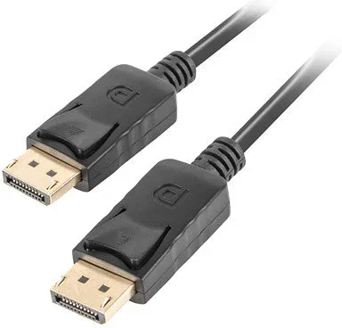 Cable lanberg DisplayPort macho macho 4K negro 1.8m