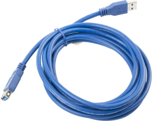 Cable alargador lanberg USB 3.0 macho -  hembra -  3m azul