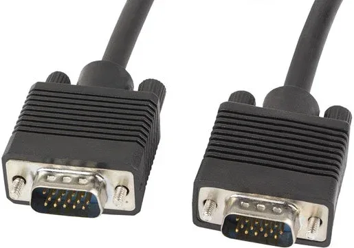 Cable VGA lanberg macho - macho ferrita 5m negro