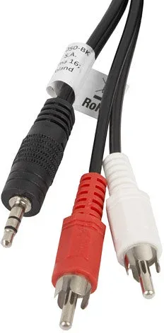 Cable estereo lanberg mini jack 3.5mm - 2x rca macho 5m